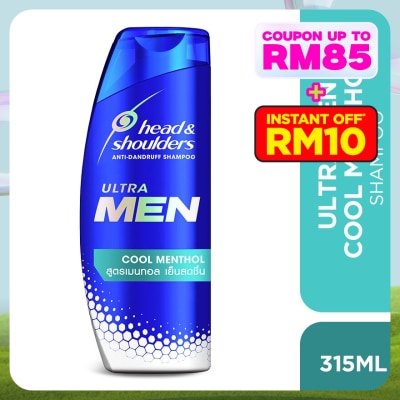 HEAD&SHOULDERS Ultra Men Cool Menthol Shampoo 315ml