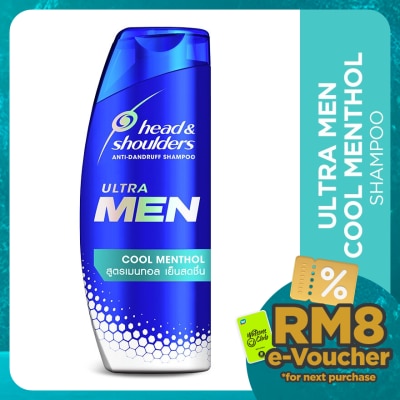 HEAD&SHOULDERS Ultra Men Cool Menthol Shampoo 315ml