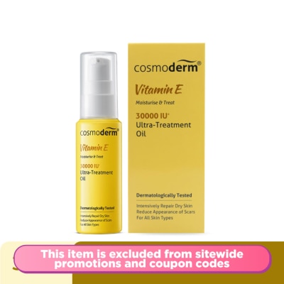 COSMODERM Vitamin E Ultra-Treatment Oil 30,000 I.U. 30ml