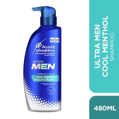 HEAD&SHOULDERS Ultra Men Cool Menthol Shampoo 480ml