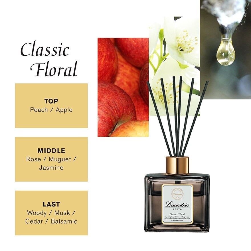 Room Diffuser Classic Floral 80ml