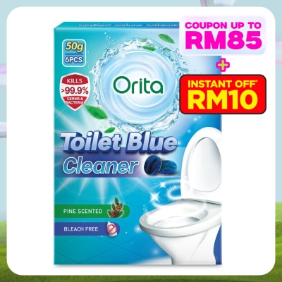 ORITA Toilet Blue Cleaner 6x50g (Pine)