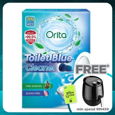 ORITA Toilet Blue Cleaner 6x50g (Pine)