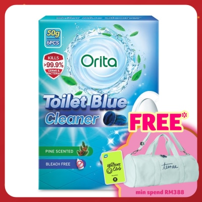 ORITA Toilet Blue Cleaner 6x50g (Pine)
