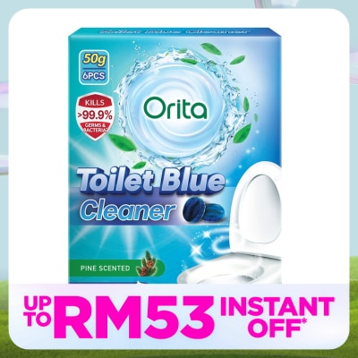 ORITA Toilet Blue Cleaner 6x50g (Pine)