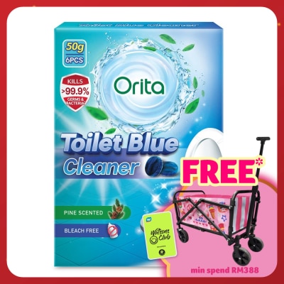 ORITA Toilet Blue Cleaner 6x50g (Pine)