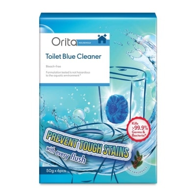 ORITA Toilet Blue Cleaner 6x50g (Pine)