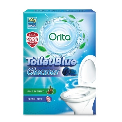 ORITA Toilet Blue Cleaner 6x50g (Pine)
