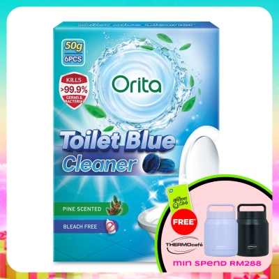 ORITA - Toilet Blue Cleaner 6x50g (Pine)