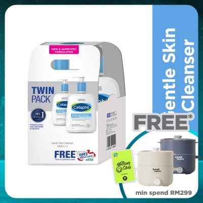 CETAPHIL Gentle Skin Cleanser 473ml X 2