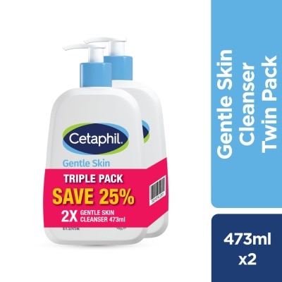 CETAPHIL Gentle Skin Cleanser 473ml X 2