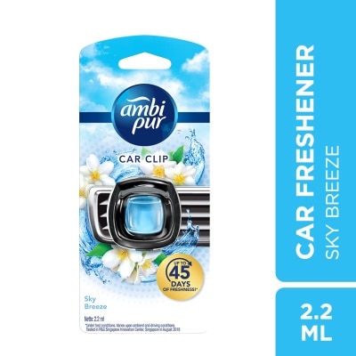 AMBI PUR Air Freshener Sky Breeze Car Mini Clip 2.2 ml