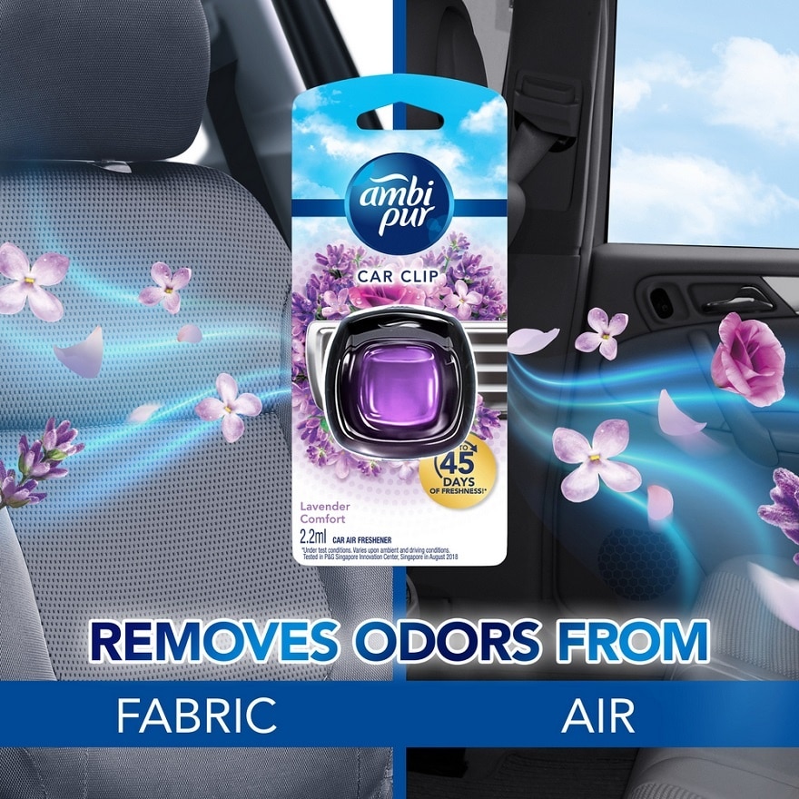 Air Freshener Lavender Comfort Car Mini Clip 2.2 ml