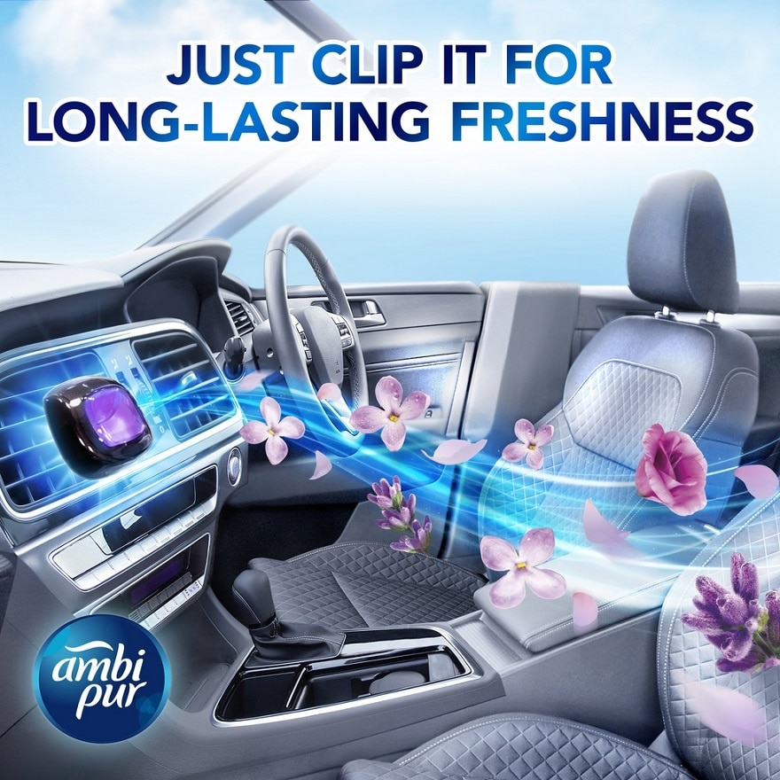 Air Freshener Lavender Comfort Car Mini Clip 2.2 ml