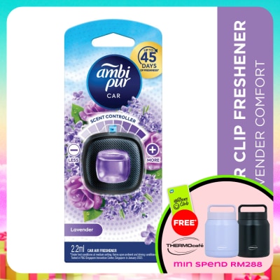 AMBI PUR - Air Freshener Lavender Comfort Car Mini Clip 2.2 ml