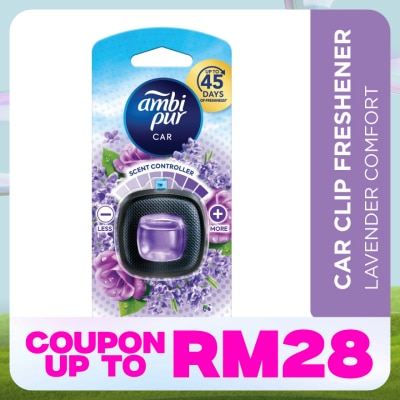 AMBI PUR Air Freshener Lavender Comfort Car Mini Clip 2.2 ml