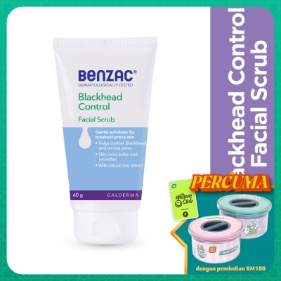 BENZAC Blackhead Control Facial Scrub 60g