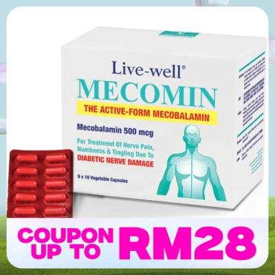 LIVE-WELL Mecomin 2 x 90's + 60's