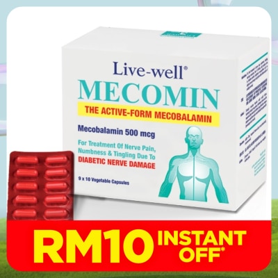 LIVE-WELL Mecomin 2 x 90's + 60's