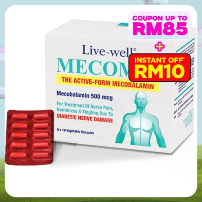 LIVE-WELL Mecomin 2 x 90's + 60's