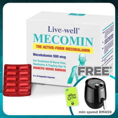 LIVE-WELL Mecomin 2 x 90's + 60's