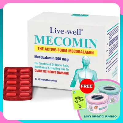 LIVE-WELL Mecomin 2 x 90's + 60's