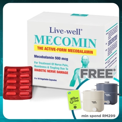 LIVE-WELL Mecomin 2 x 90's + 60's