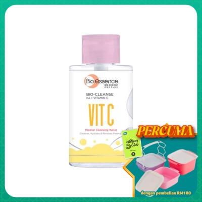 BIO-ESSENCE - Bio-Cleanse HA+Vit C Micellar Cleansng Water 300ml