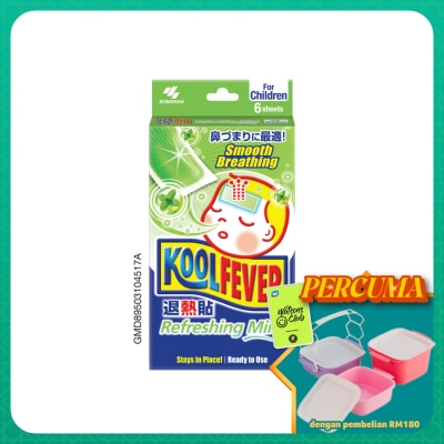 KOOLFEVER - Kool Fever Refreshing Mint Child 6's