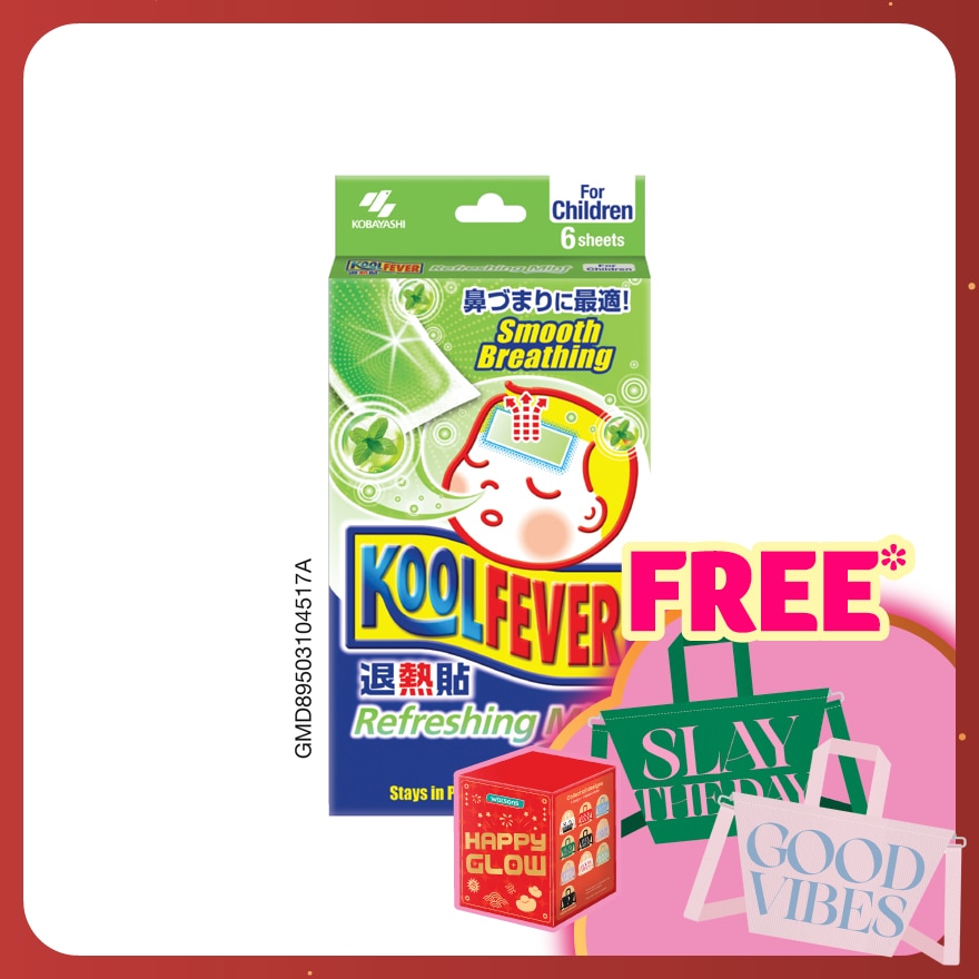 Kool Fever Refreshing Mint Child 6's