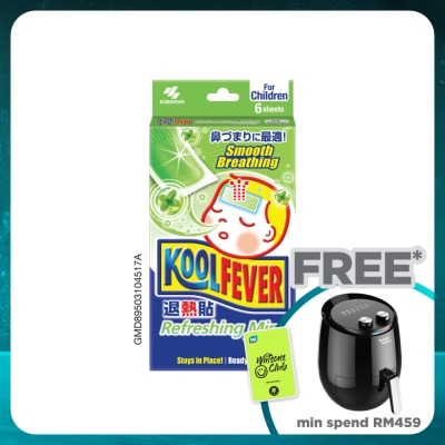 KOOLFEVER Kool Fever Refreshing Mint Child 6's