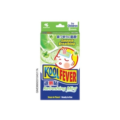 KOOLFEVER Kool Fever Refreshing Mint Child 6's