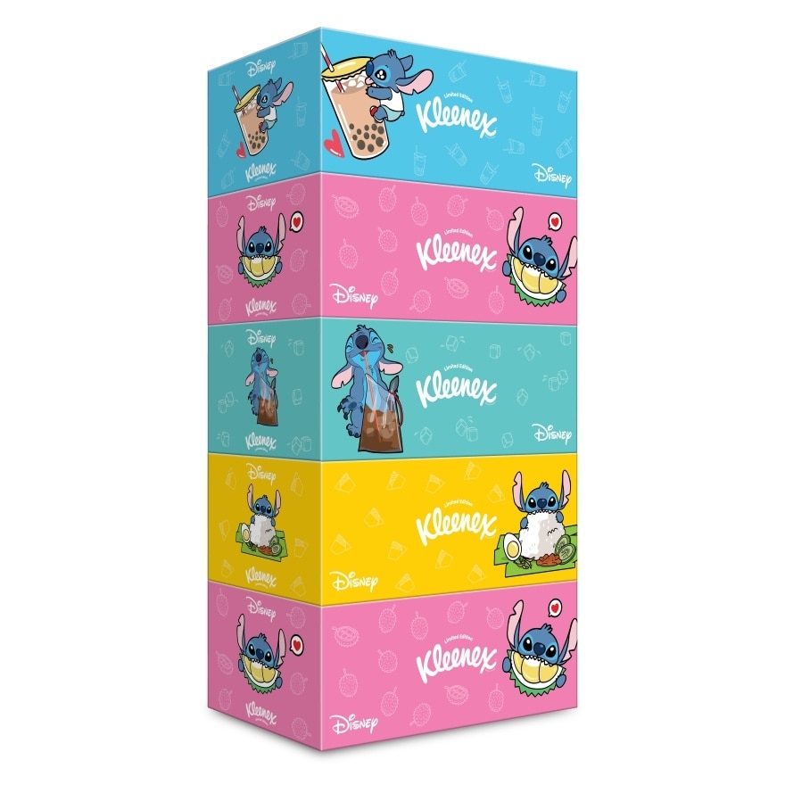 Facial Tissue Box Limited Edition 3Ply 90s x 5