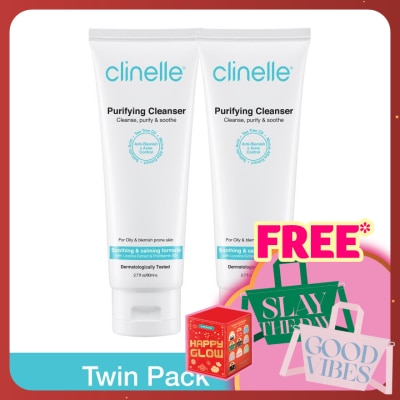 CLINELLE Purifying Cleanser 80ml x 2's