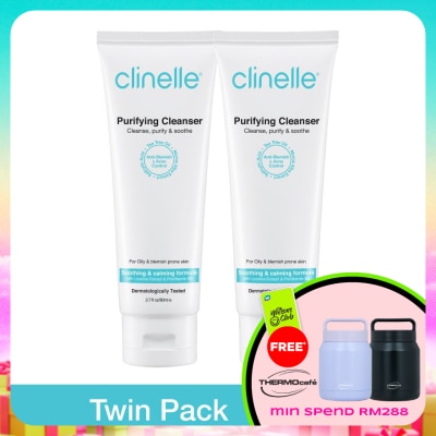 CLINELLE - Purifying Cleanser 80ml x 2's