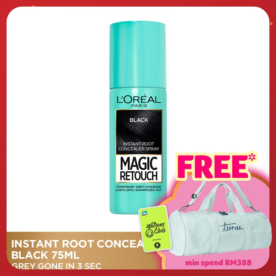 MAGIC RETOUCH Instant Root Concealer Spray Black 75ml