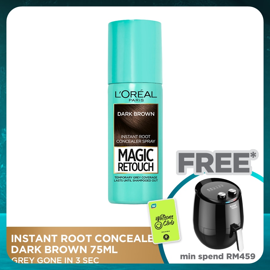 MAGIC RETOUCH Instant Root Concealer Spray Dark Brown 75ml