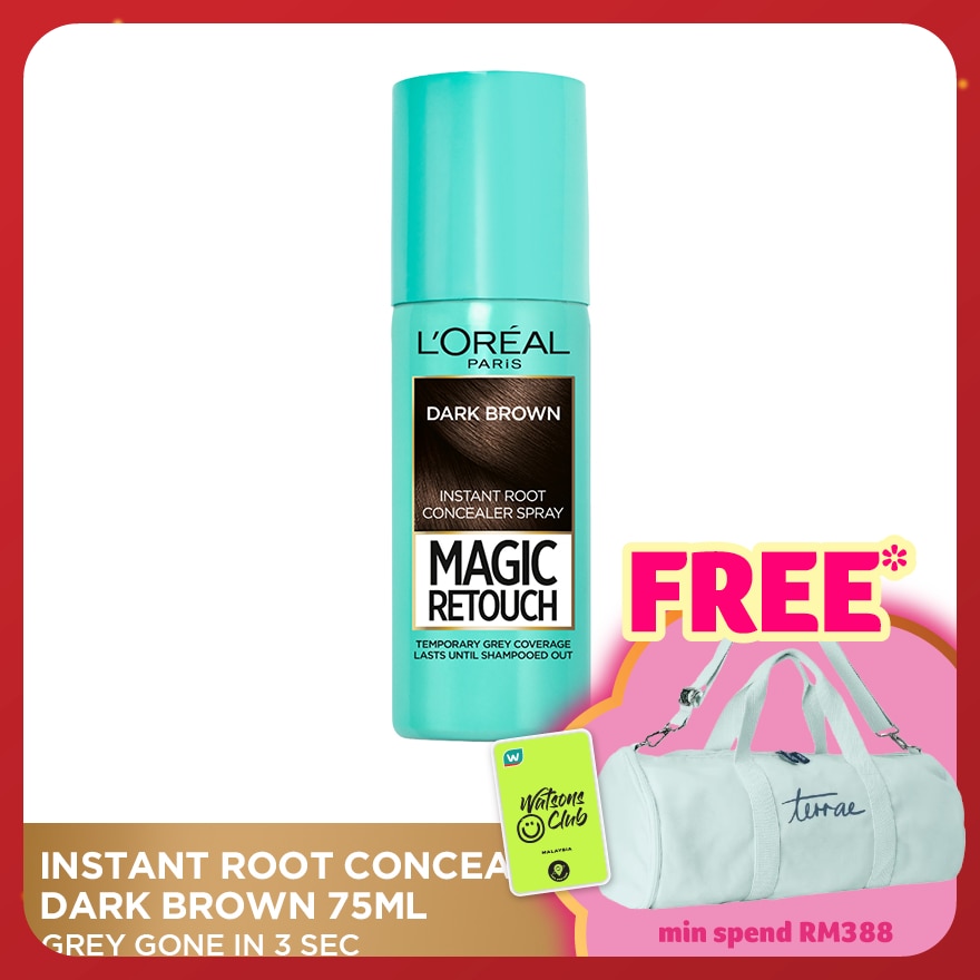 MAGIC RETOUCH Instant Root Concealer Spray Dark Brown 75ml