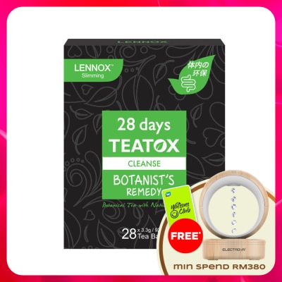 LENNOX - 28 Days Teatox Cleanse 3.3g x 28's
