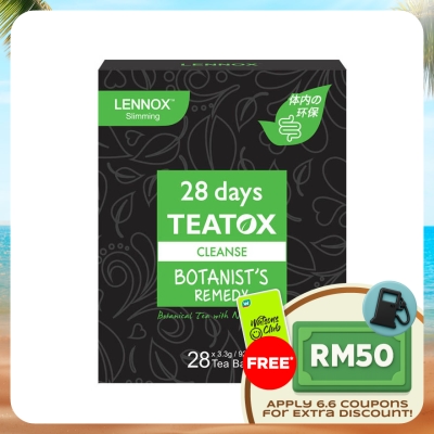 LENNOX - 28 Days Teatox Cleanse 3.3g x 28's