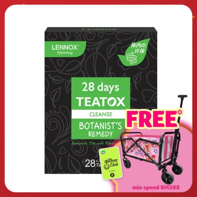 LENNOX 28 Days Teatox Cleanse 3.3g x 28's