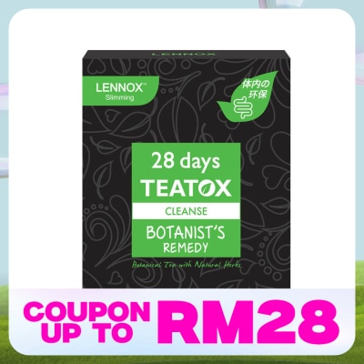 LENNOX 28 Days Teatox Cleanse 3.3g x 28's