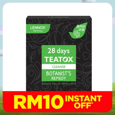 LENNOX 28 Days Teatox Cleanse 3.3g x 28's