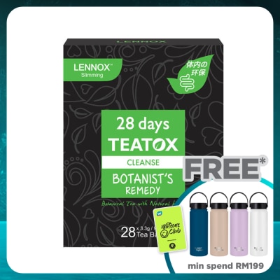 LENNOX 28 Days Teatox Cleanse 3.3g x 28's