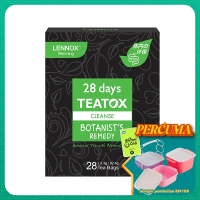 LENNOX - 28 Days Teatox Cleanse 3.3g x 28's