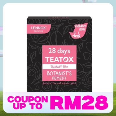 LENNOX 28 Days Teatox Tummy Tea 3.3g x 28's
