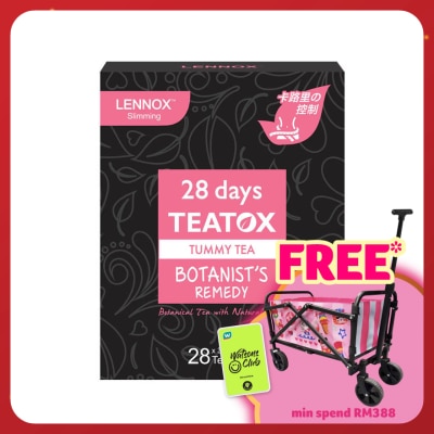 LENNOX 28 Days Teatox Tummy Tea 3.3g x 28's