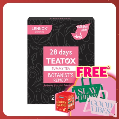 LENNOX 28 Days Teatox Tummy Tea 3.3g x 28's