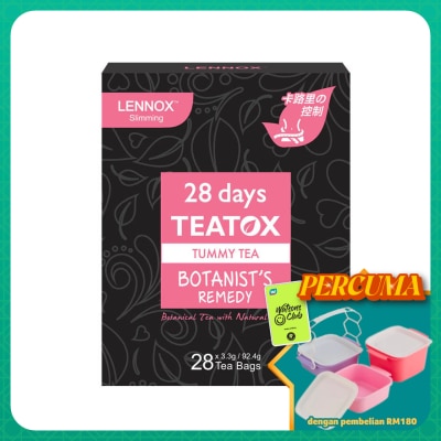 LENNOX - 28 Days Teatox Tummy Tea 3.3g x 28's