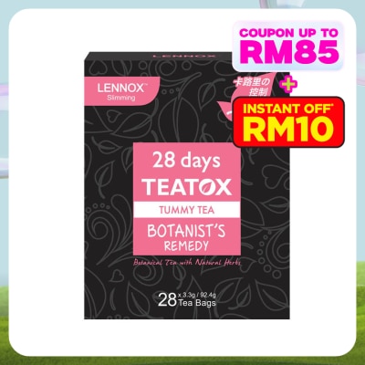 LENNOX 28 Days Teatox Tummy Tea 3.3g x 28's